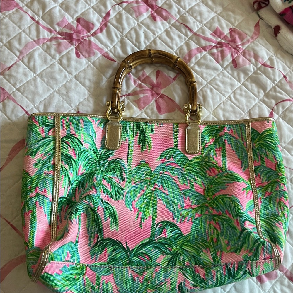 Lilly Pulitzer Greydon canvas tote - Picture 4 of 8